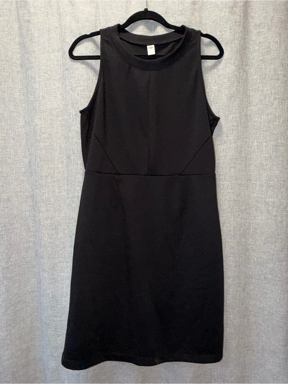 Old Navy Black Sleeveless Bodycon Shift Dress Large